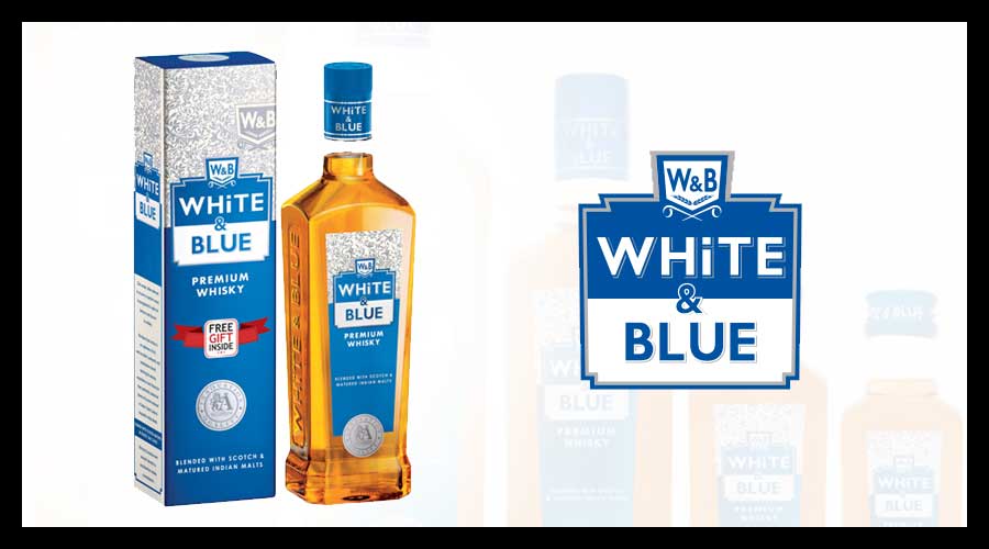 White and Blue Whisky