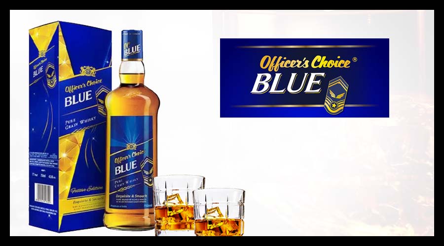 officers choice blue whisky